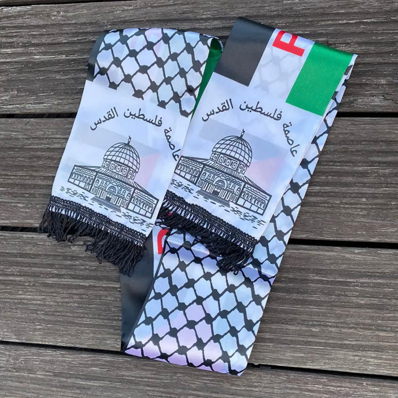 Fundraising Palestine neck scarf
