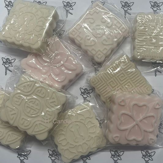 Goats milk soap - square designs